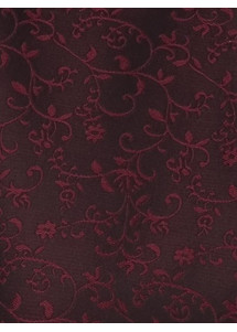 Westenset mit Ornamentmuster: Weste, Plastron, Tuch