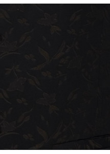 Weste mit floralem Muster im Set mit Plastron und Stecktuch Braun Ashford