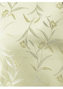 Floral gemusterte Hochzeitsweste im Set mit Plastron und Tuch