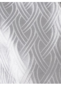 Herrenweste mit Zopfmuster  Silber / Grau Ashford