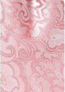 Markante XXL-Krawatte im Paisley-Look rosa