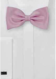Herrenschleife einfarbig altrosa