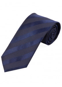 Herrenkrawatte unifarben Linien-Oberfläche navy