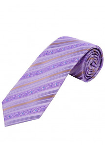 Businesskrawatte florales Dekor Linien...