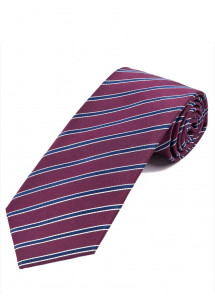 Wunderbare Krawatte Streifenmuster weinrot...