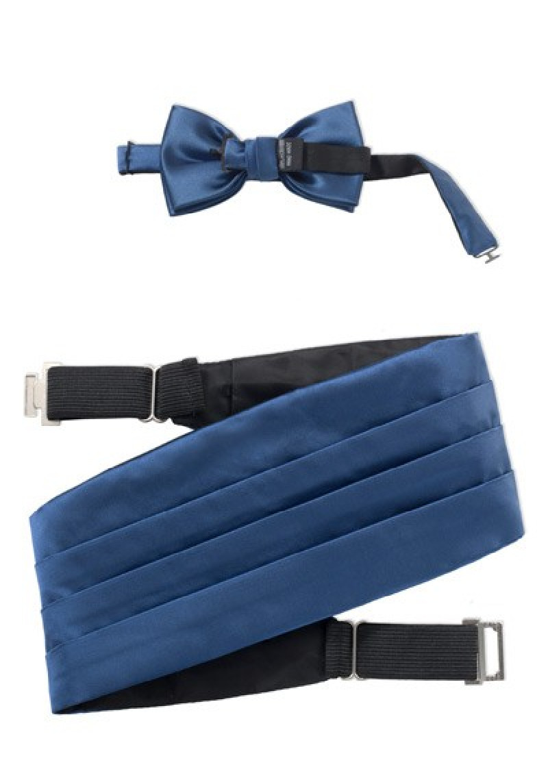 Kummerbund-Set marineblau