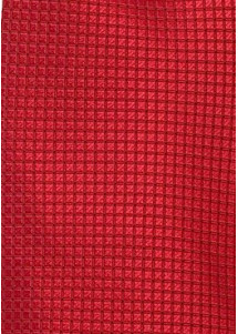 Herrenkrawatte in Quader in rot – stilvoll und auffällig