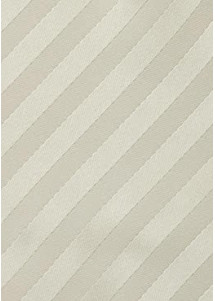 Krawatte champagner unifarben gestreift