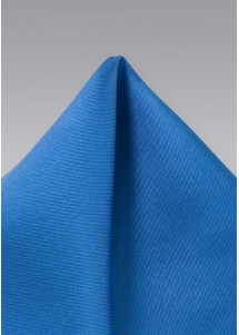 Einstecktuch Seide blau