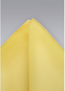 Maisgelbes Einstecktuch