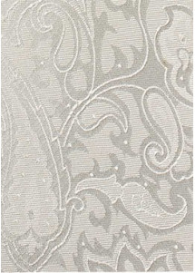 Herrenschleife und Kavaliertuch in creme