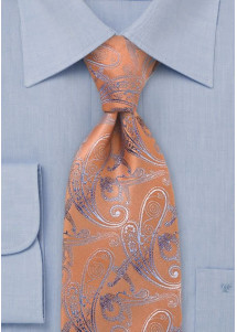 Krawatte mit Blumen Muster