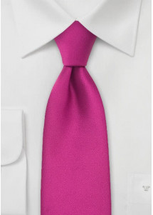 Kinderkrawatte in Farbe magenta-rot