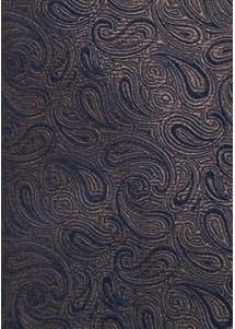 Krawatte Paisleys nussbraun Farbe