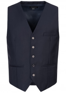 Herren-Weste Business dunkelblau