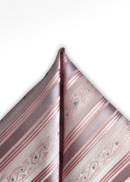 Einstecktuch aus dem gleichen Stoff und Farbe