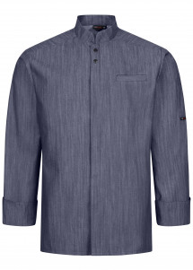 Kochjacke für Herren mit Stehkragen...