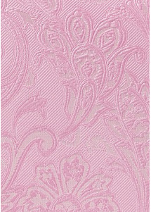 Krawatte elegantes Paisley-Muster rosa