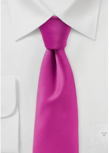 Modische Krawatte unifarben flieder