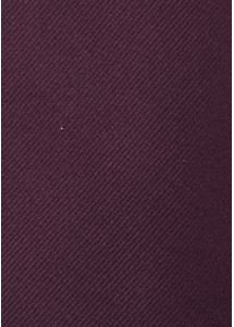 Krawatte Luxury bordeaux Ripsstruktur