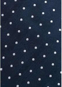 Elegante Herrenkrawatte mit Farbton Businesskrawatte klassisch getupft