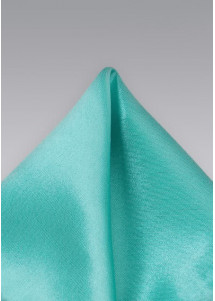 Einstecktuch Mikrofaser Türkis