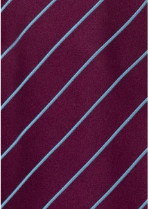 Elegance Krawatte in aubergine
