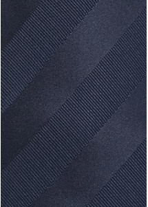 Krawatte Streifen navyblau