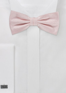 Fliege blush-rosé gesprenkelt