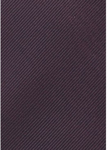 Krawatte Rippsstruktur weinrot