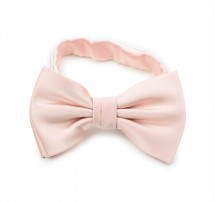 Herrenfliege monochrom pastellrosa