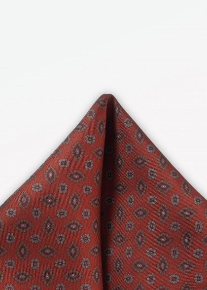 Einstecktuch aus dem gleichen Stoff und Farbe