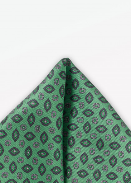 Einstecktuch aus dem gleichen Stoff und Farbe