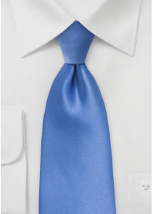 Herrenkrawatte in Businesskrawatte einfarbig blau – stilvoll und auffällig