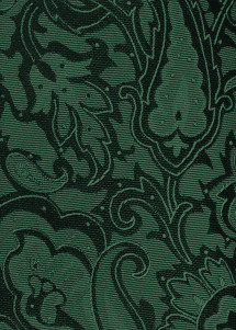 Markante Krawatte im Paisley-Stil dunkelgrün elegant