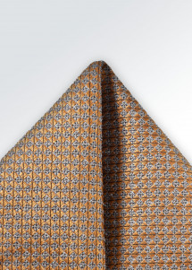 Bouclé-Kavaliertuch orange