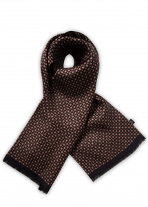 Übergroßer Krawattenschal mit floralen...