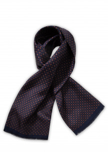 Übergroßer Krawattenschal mit floralen...