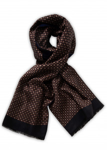 Krawattenschal mit Futter aus 100% Seide...