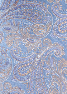 Paisley-Muster auf blauen hintergrund