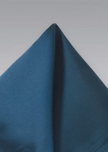 Einstecktuch Mikrofaser stahlblau