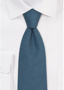 Krawatte aus 100% Leinen (blue)