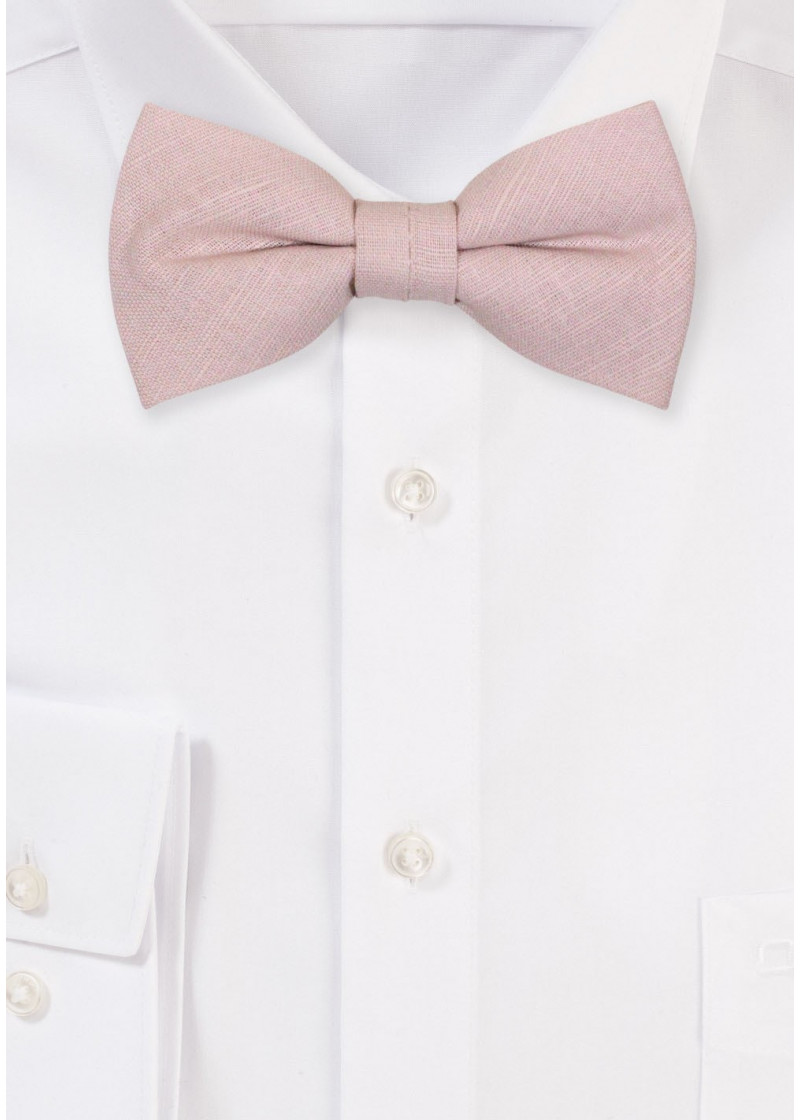 Kinderfliege aus 100% Leinen (sand / beige)