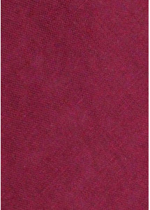 Leinenkrawatte in Dunkelrot im Zoom