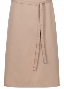 Überwurfschürze in beige