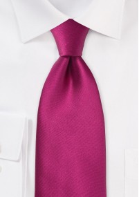 Herrenkrawatte Satin magenta