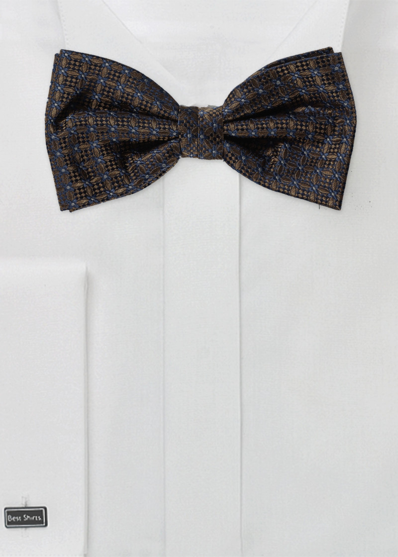 Cavalieri Fliege – Blütenstruktur Braun/Blau