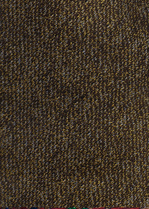 Einstecktuch Braun Seide-Wolle mit Struktur