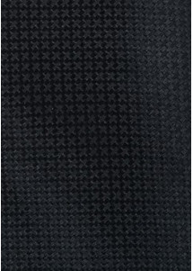 XXL-Krawatte monochrom schwarz