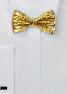 Glitzernde gelbgoldene Fliege